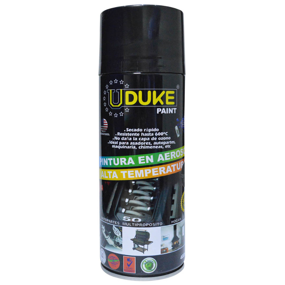 Pintura Aerosol Alta Temperatura Uduke