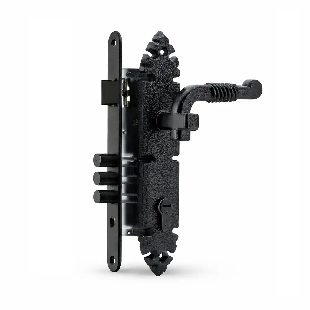 Cerradura Embutir Manija Rústica Yale