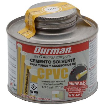Soldadura CPVC Durman