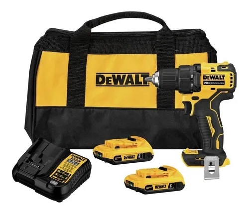 Taladro Inalámbrico Atornillador 12v 3/8 + 2 Baterias Max y Cargador Dewalt