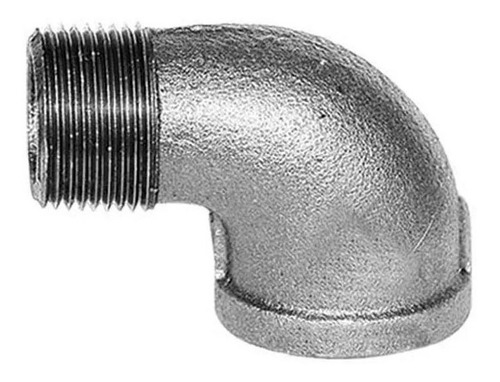 Codo Macho Galvanizado