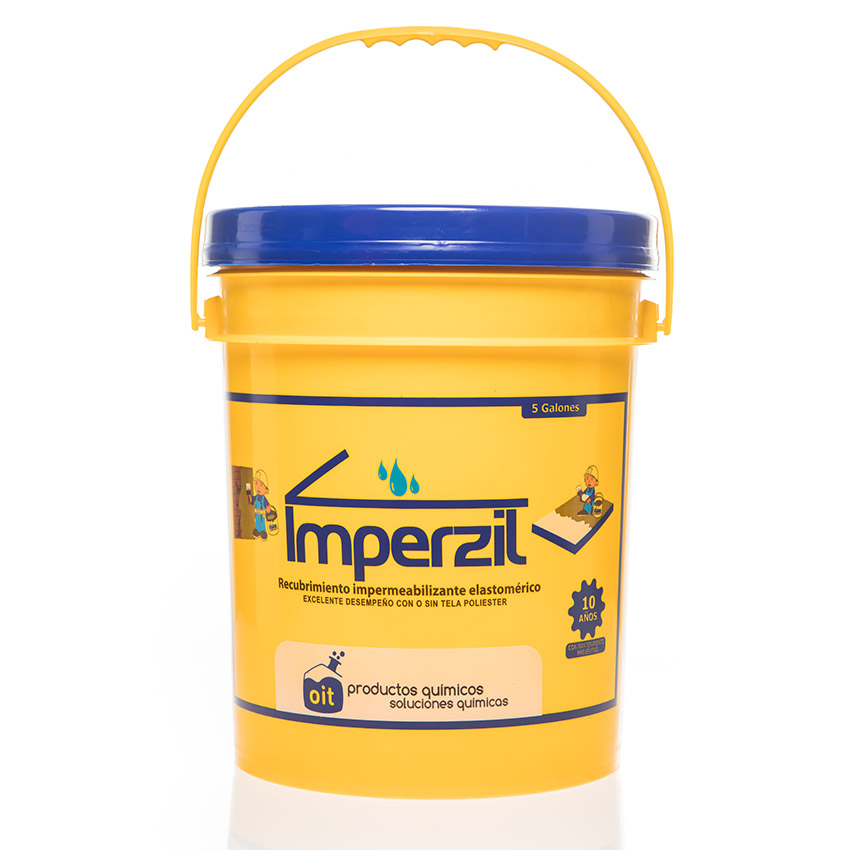 Pintura Impermeabilizante Imperzil Oit Blanco 1/8g