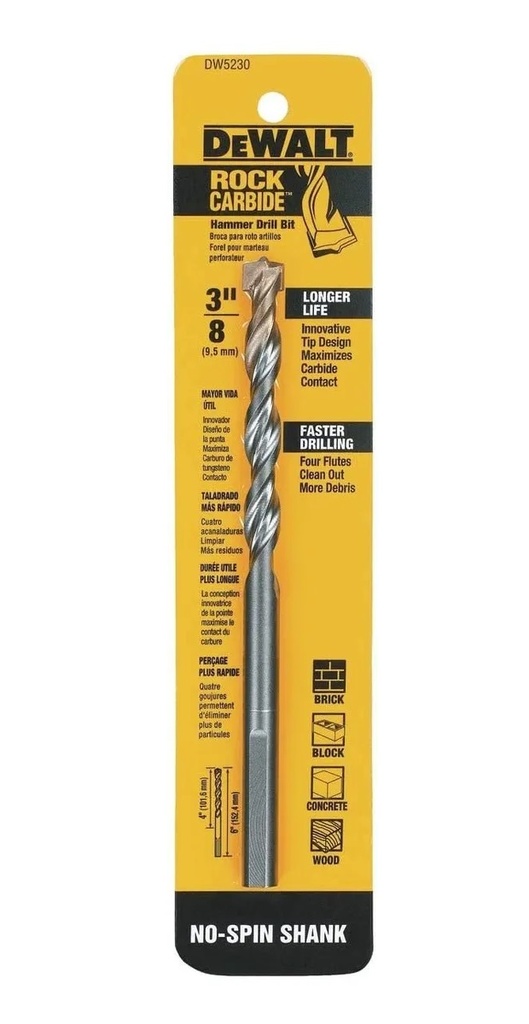 Broca Mamposteria Premium Dewalt