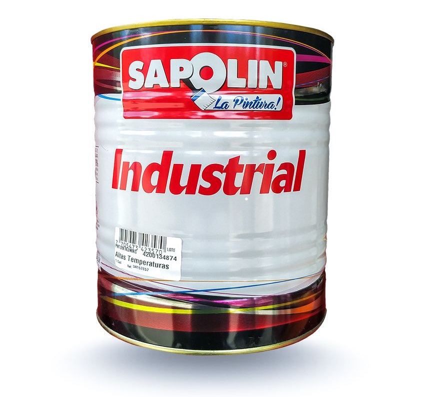 Pintura Esmalte Industrial Altas Temperaturas Sapolin Invesa