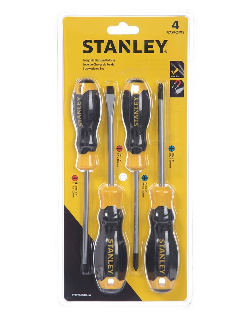 Juego de destornilladores Stanley