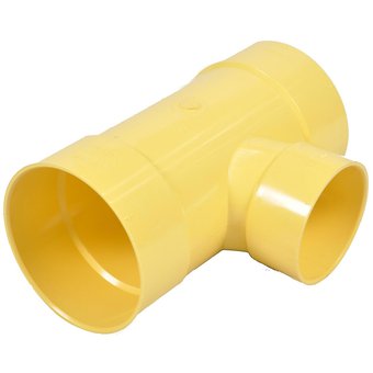 Tee Reducida Sanitario PVC Durman 