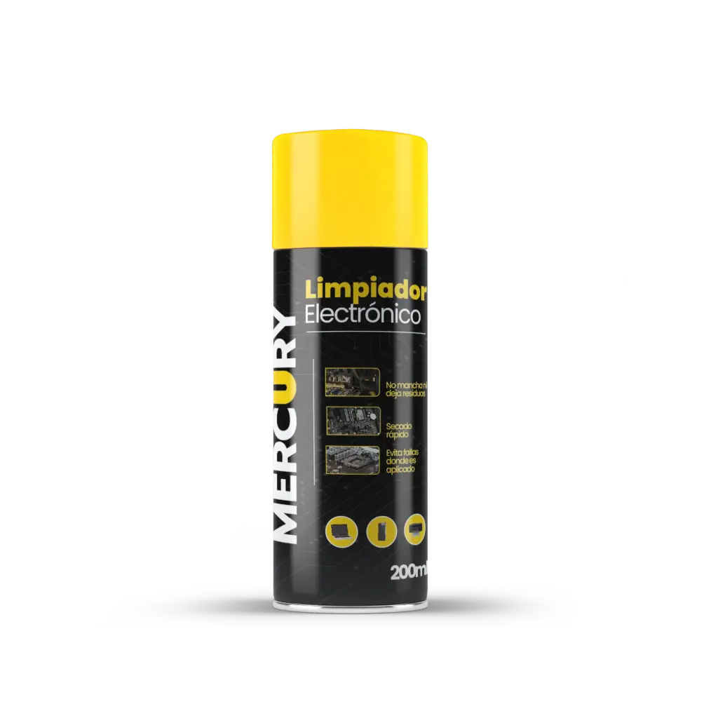 Limpiador Electronico Mercury Secado Ultrarapido