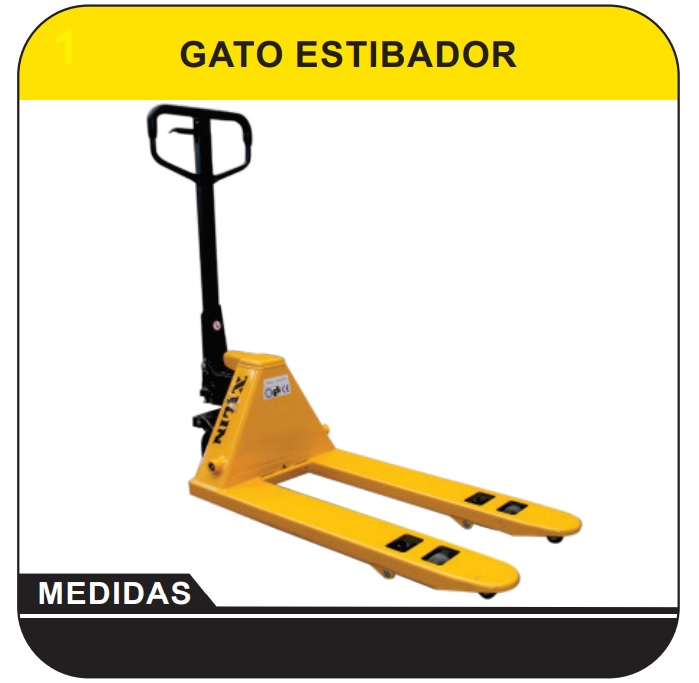 Estibador 2.5 Ton. Jaguar