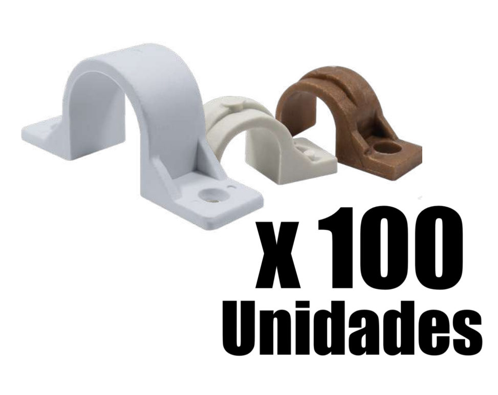 Grapa Tubo Plastica Induma