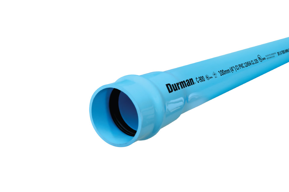 Tubo PVC C900 DR18 UL/FM Durman
