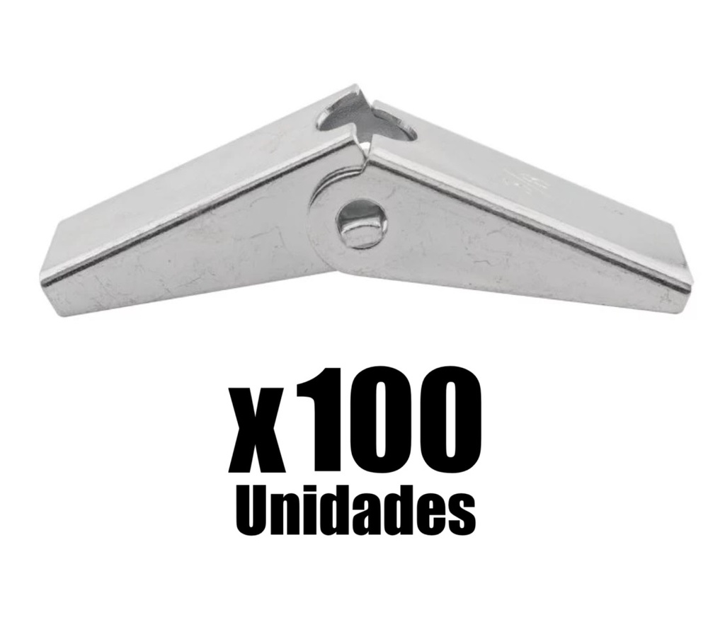 Chazo Metalico Mariposa CA Mejia x 100u