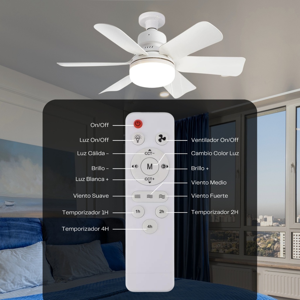Bombillo Ventilador Excelite