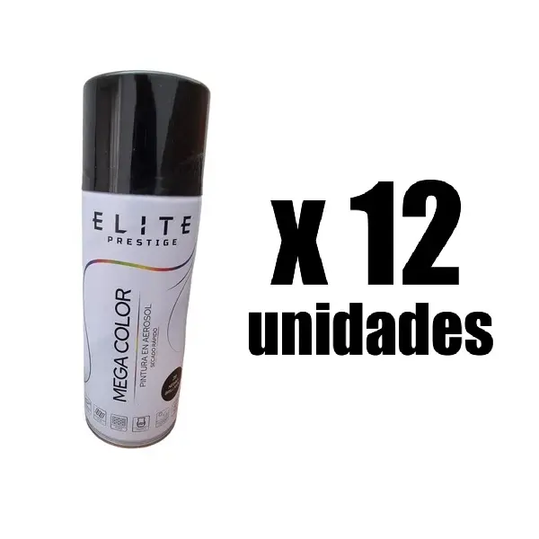 Pintura Aerosol 400ml Elite x 12u