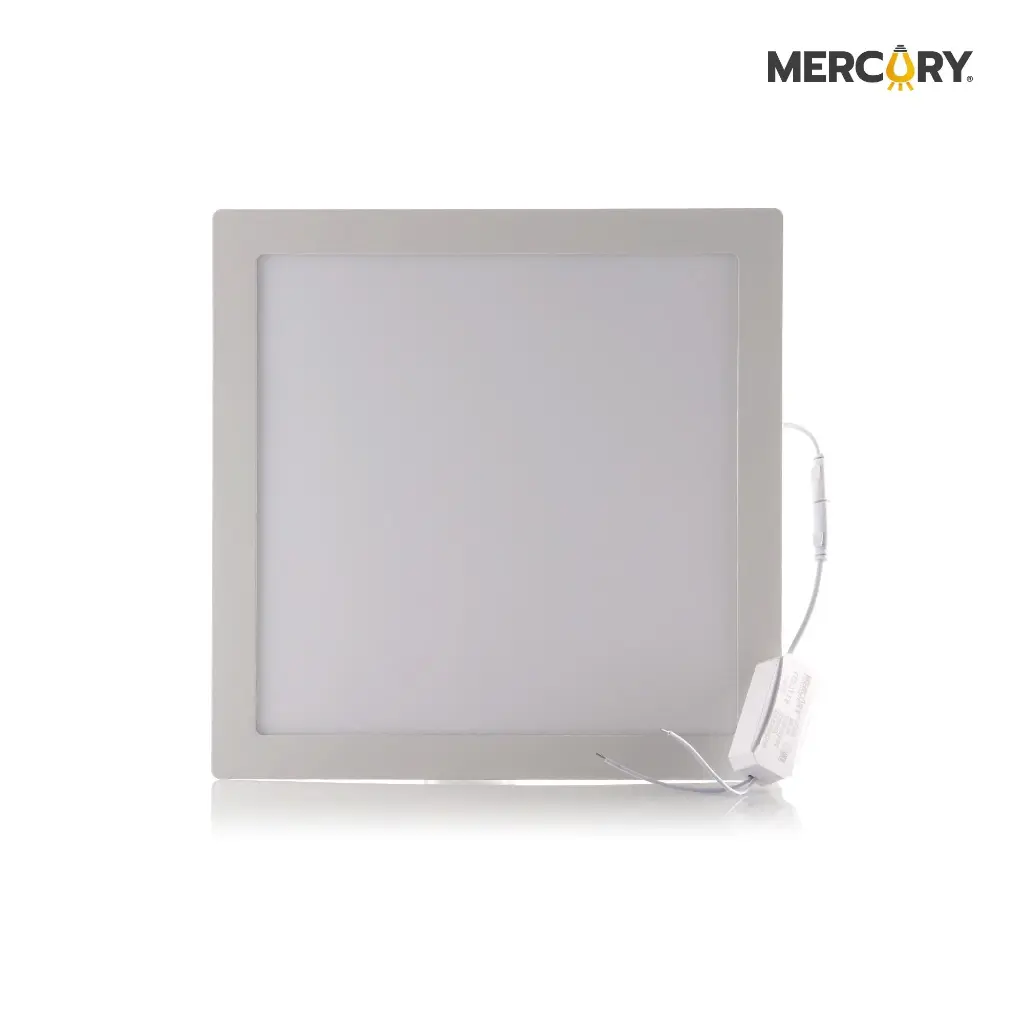 Panel Led Incrustar Cuadrado 6500k Mercury