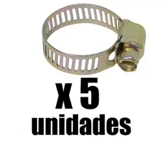 Abrazadera Cremallera Uduke x 5 Und