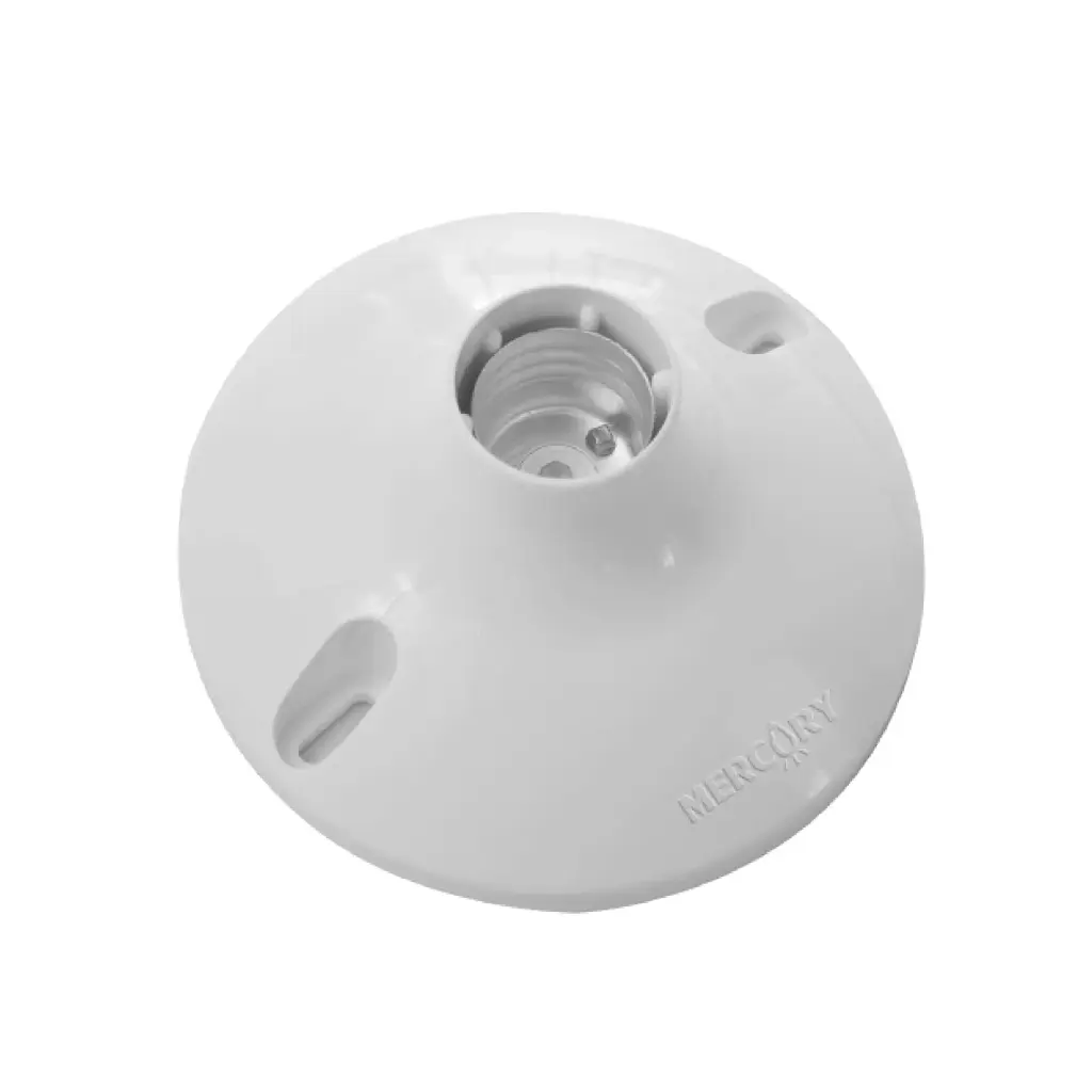 Plafon Policarbonato E27 Premium Con Tornillos Mercury