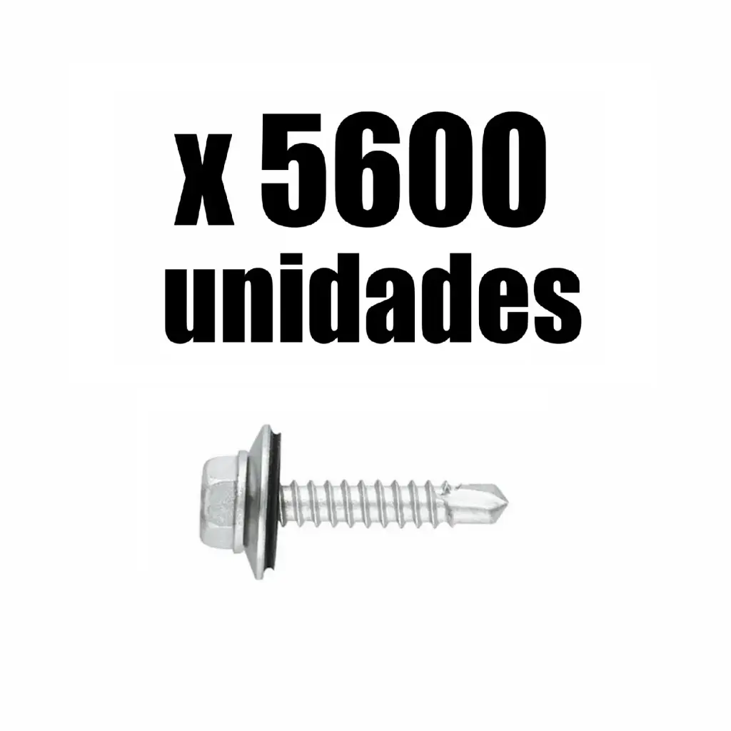 Tornillo Cubierta CAMSEAL 10x3/4 Fijador Correa x 5600u