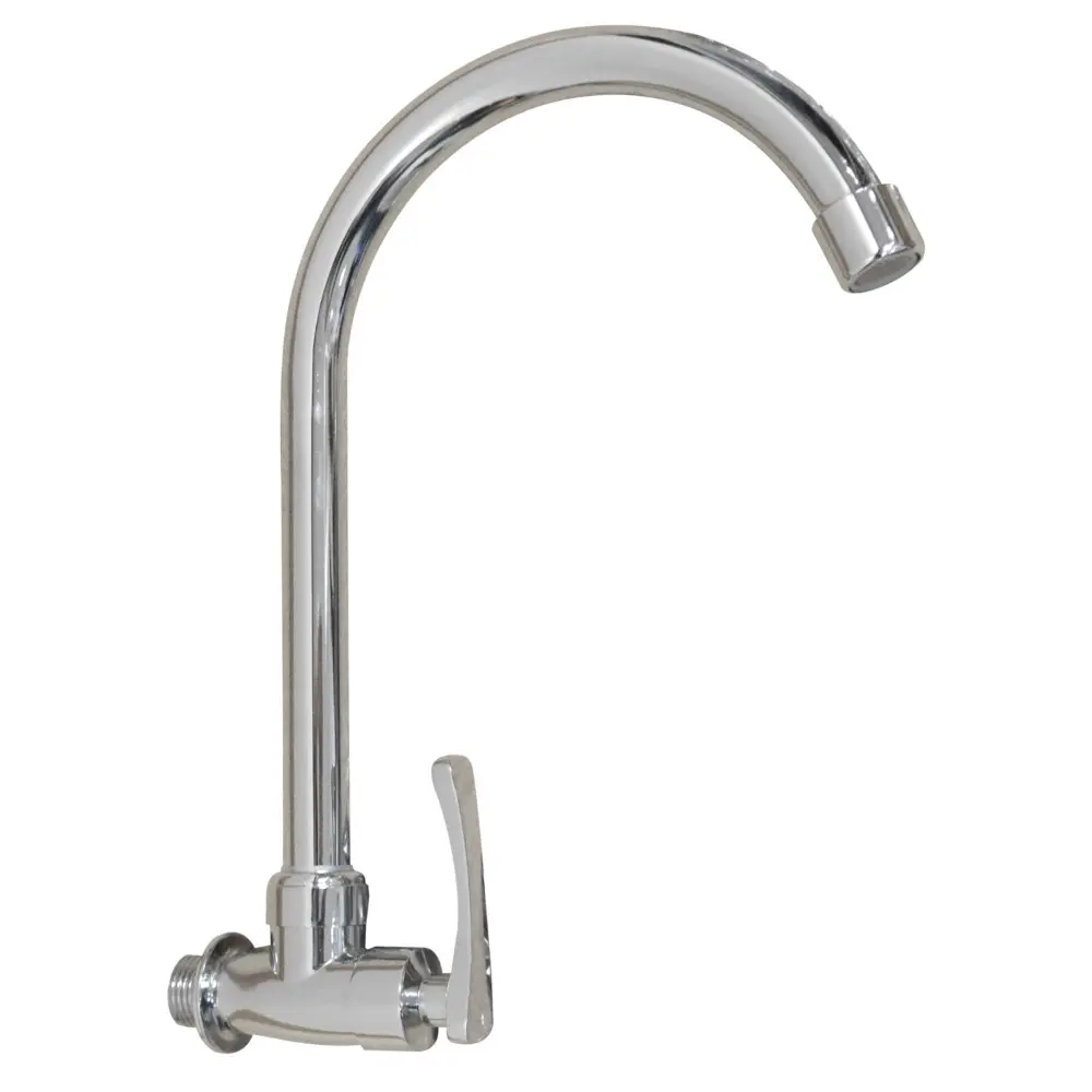 Llave Lavaplatos Móvil Pared Cuello Ganso Uduke