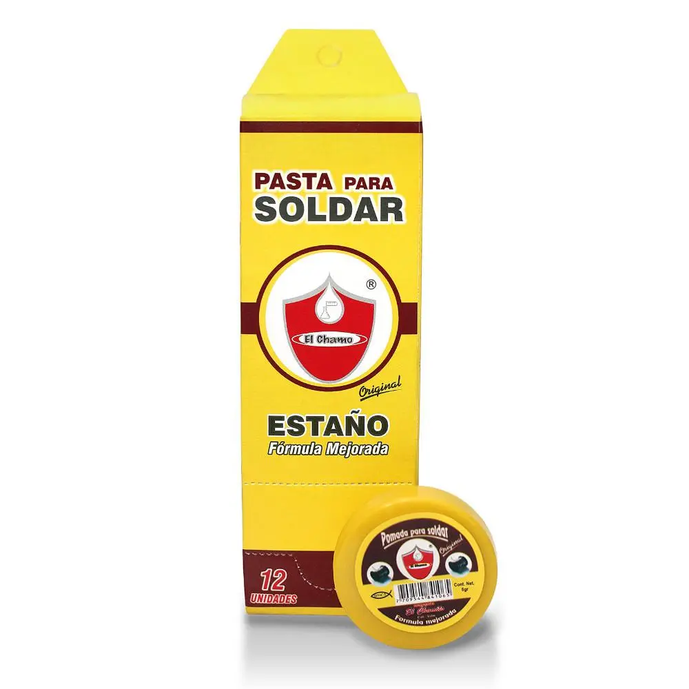 Pomada Para Soldar Estaño 8gr Chamo