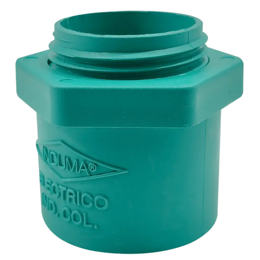 Adaptador Terminal Conduit Verde Induma