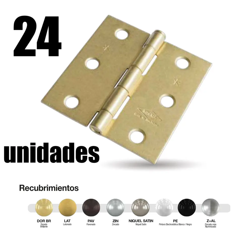 Bisagra Nudo CT Induma x 24u