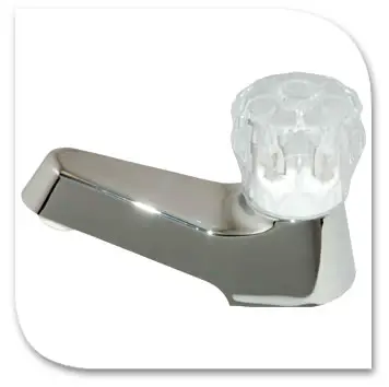 Llave individual lavamanos Diamante Rioplast