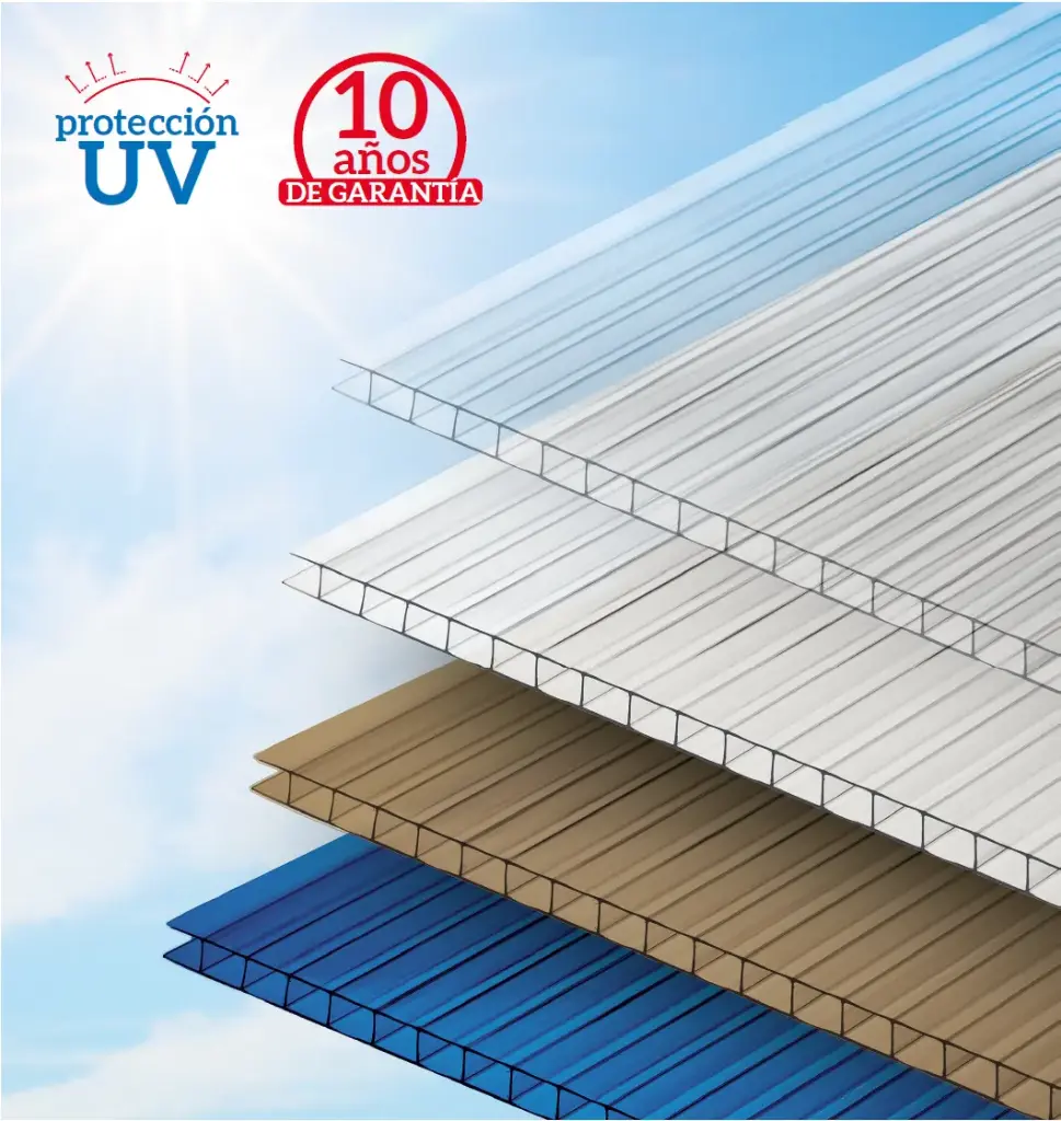 Lámina Alveolar 8mm x 11.80m Ajover