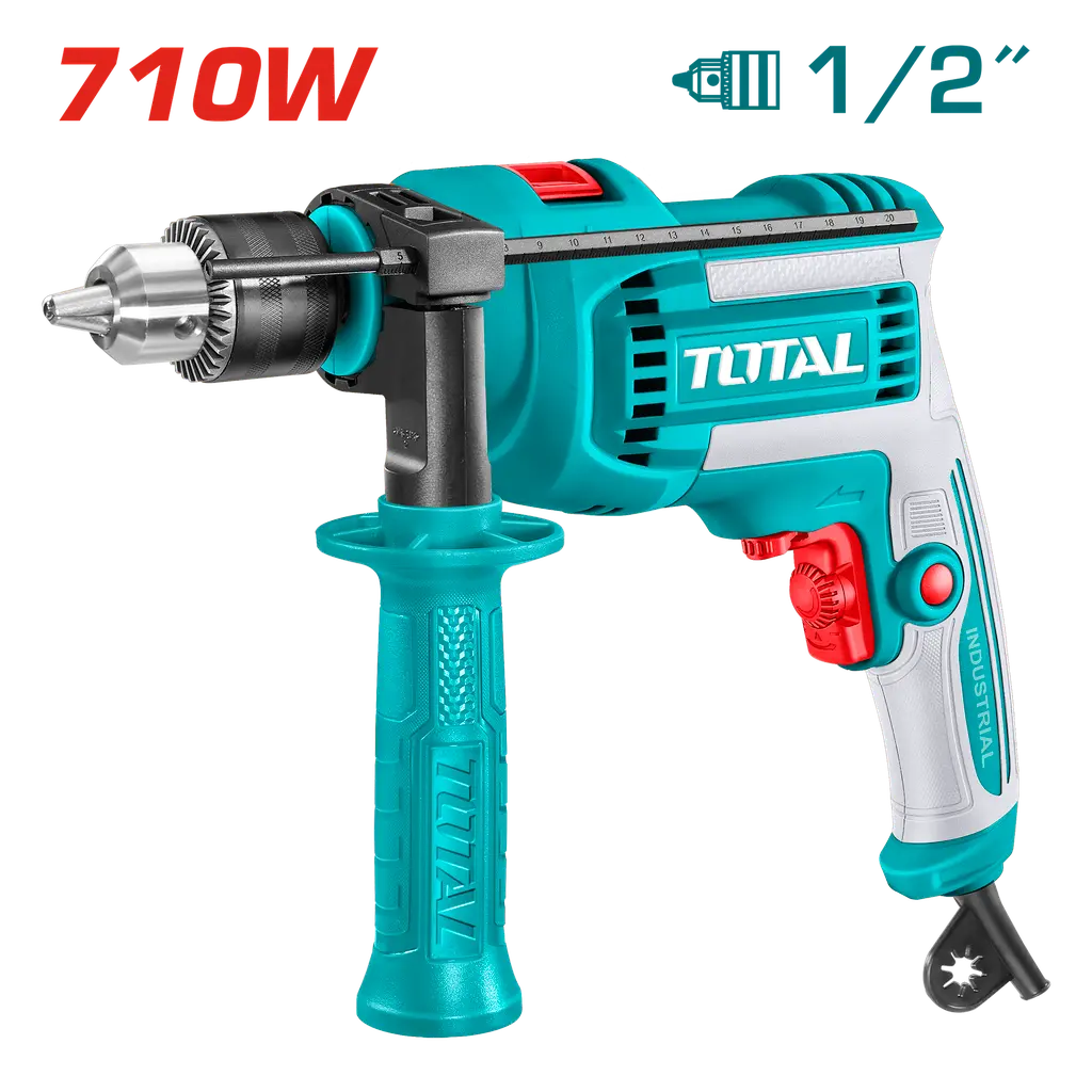 Taladro Percutor 1/2 710w Industrial Super Total  Tools