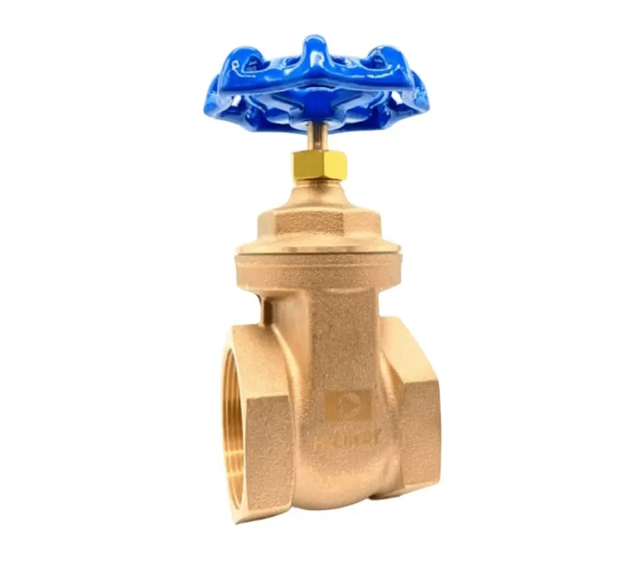 Válvula Compuerta para Agua en Bronce - Paso Completo Helbert