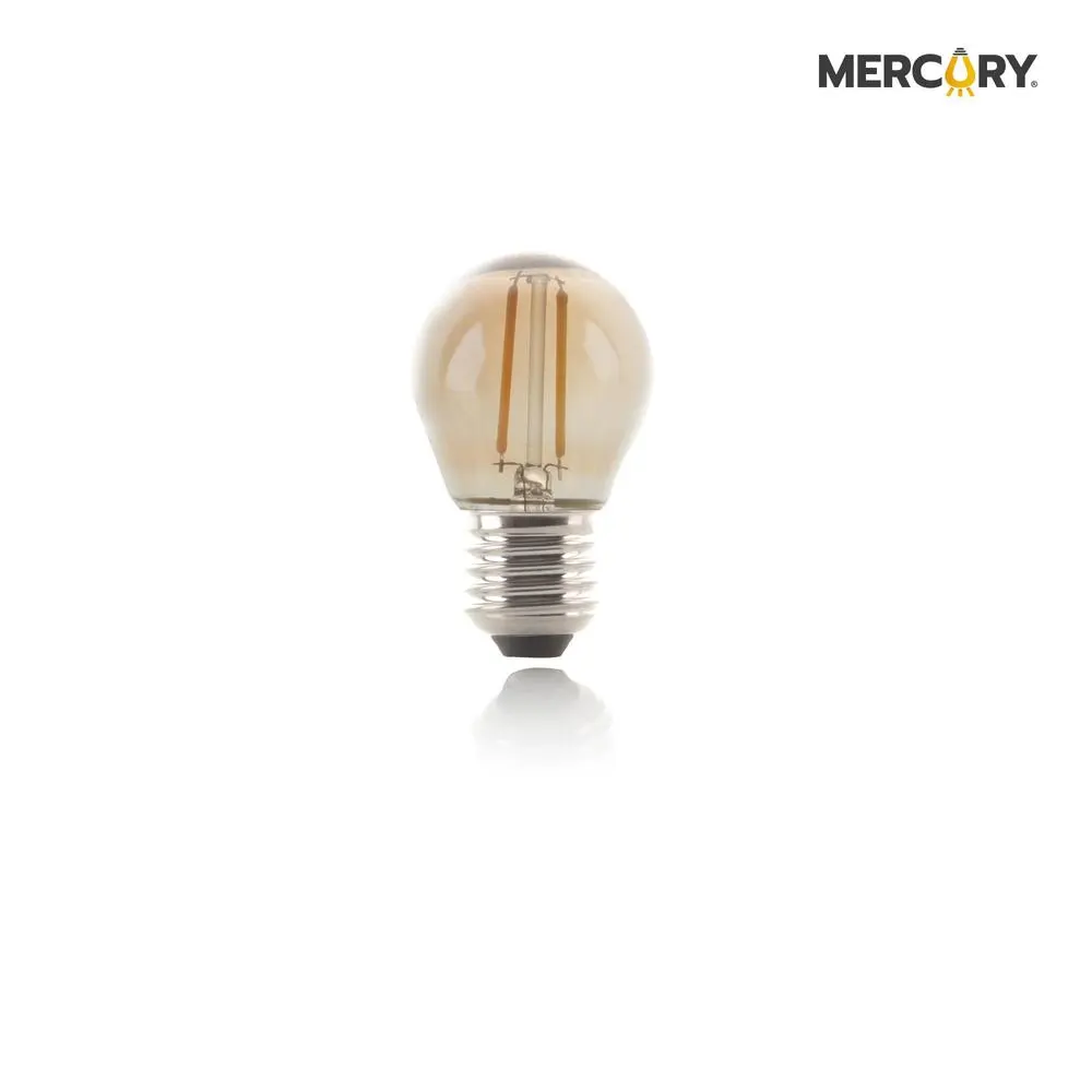 Bombillo Led Vintage Filamento G45 Pimpón Mercury