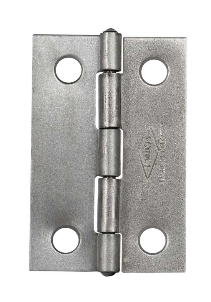 Bisagra Comun Con Tornillos Zincada Induma