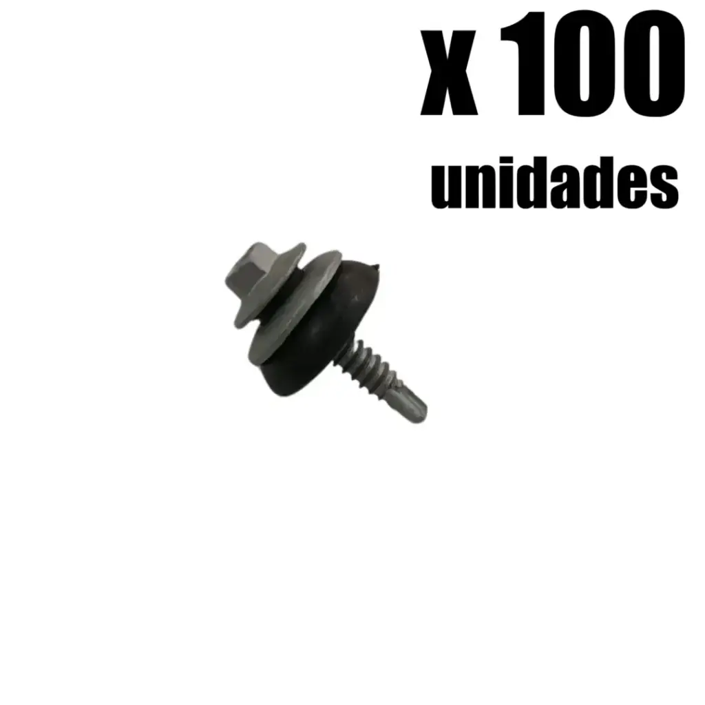 Tornillo Cubierta Fijador Ala 14x1.1/4 Ajover x 100u