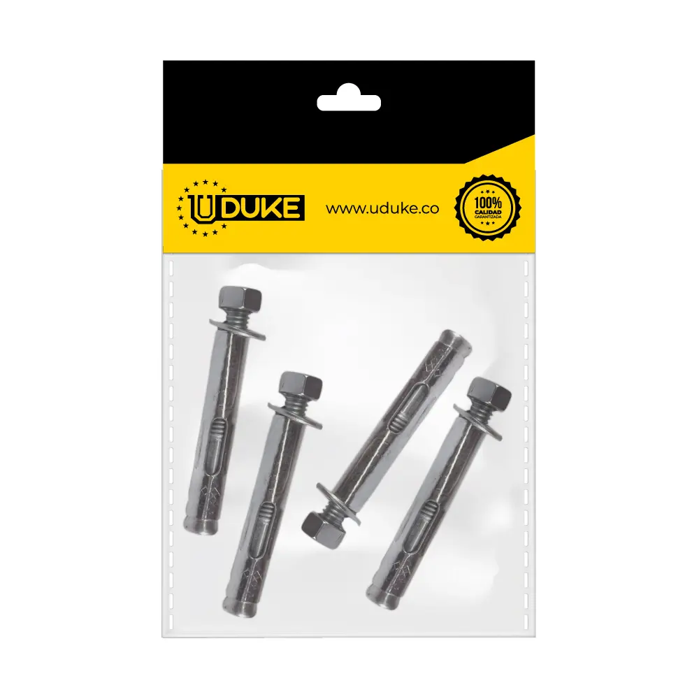 Chazo Anclaje Expansivo Metalico Pack