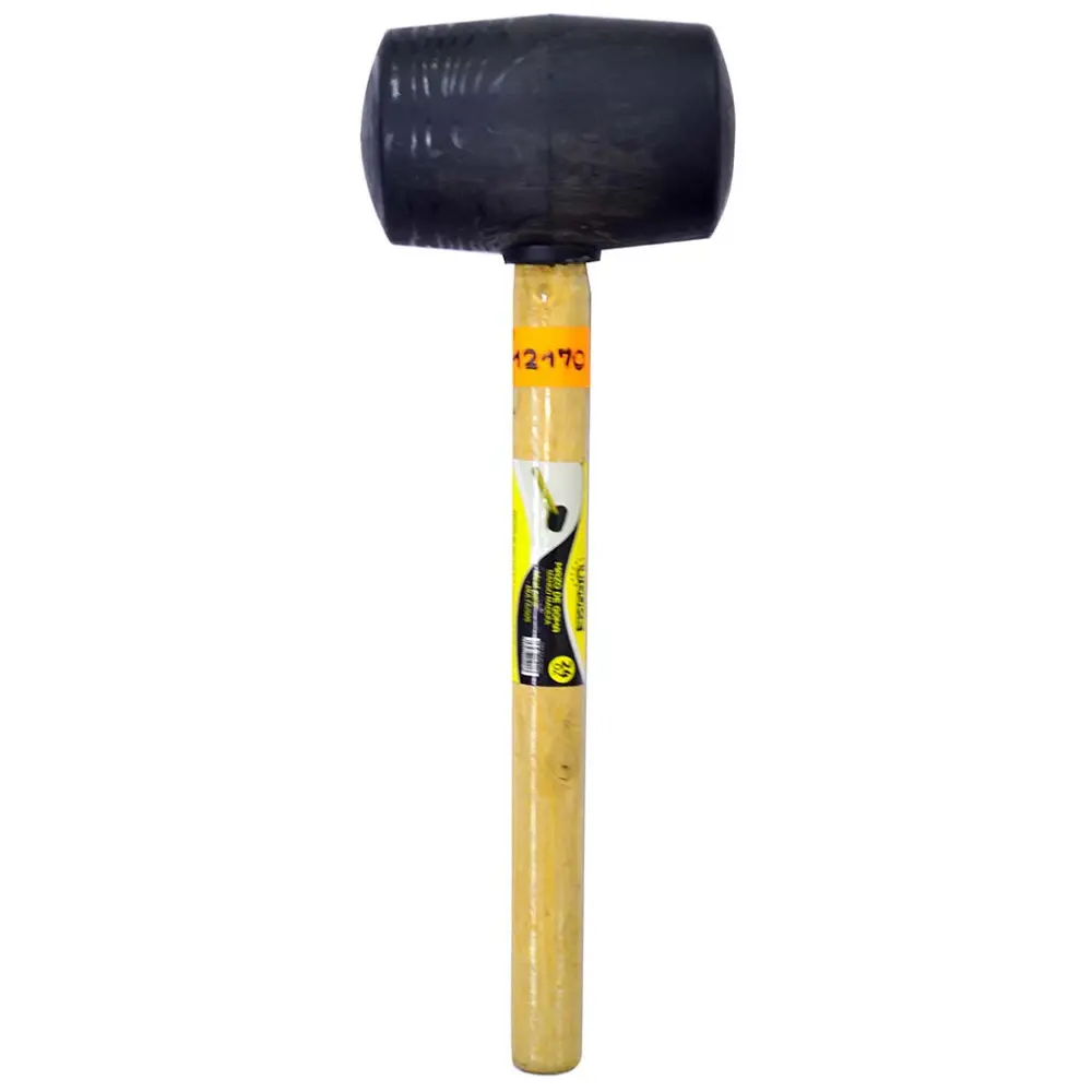 Mazo De Goma Mango Madera Uduke