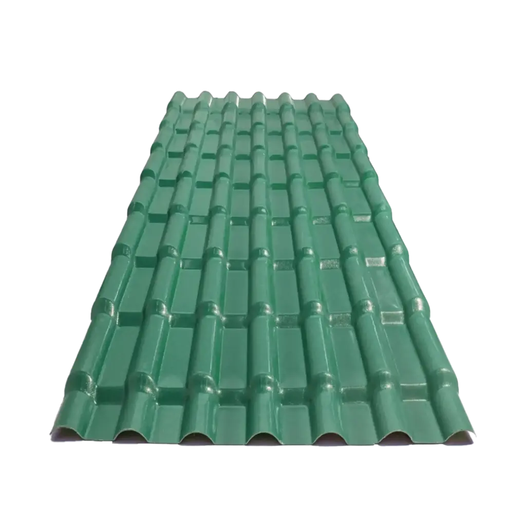 Teja Española UPVC 2.5mm 5.9 x 1.05m Verde