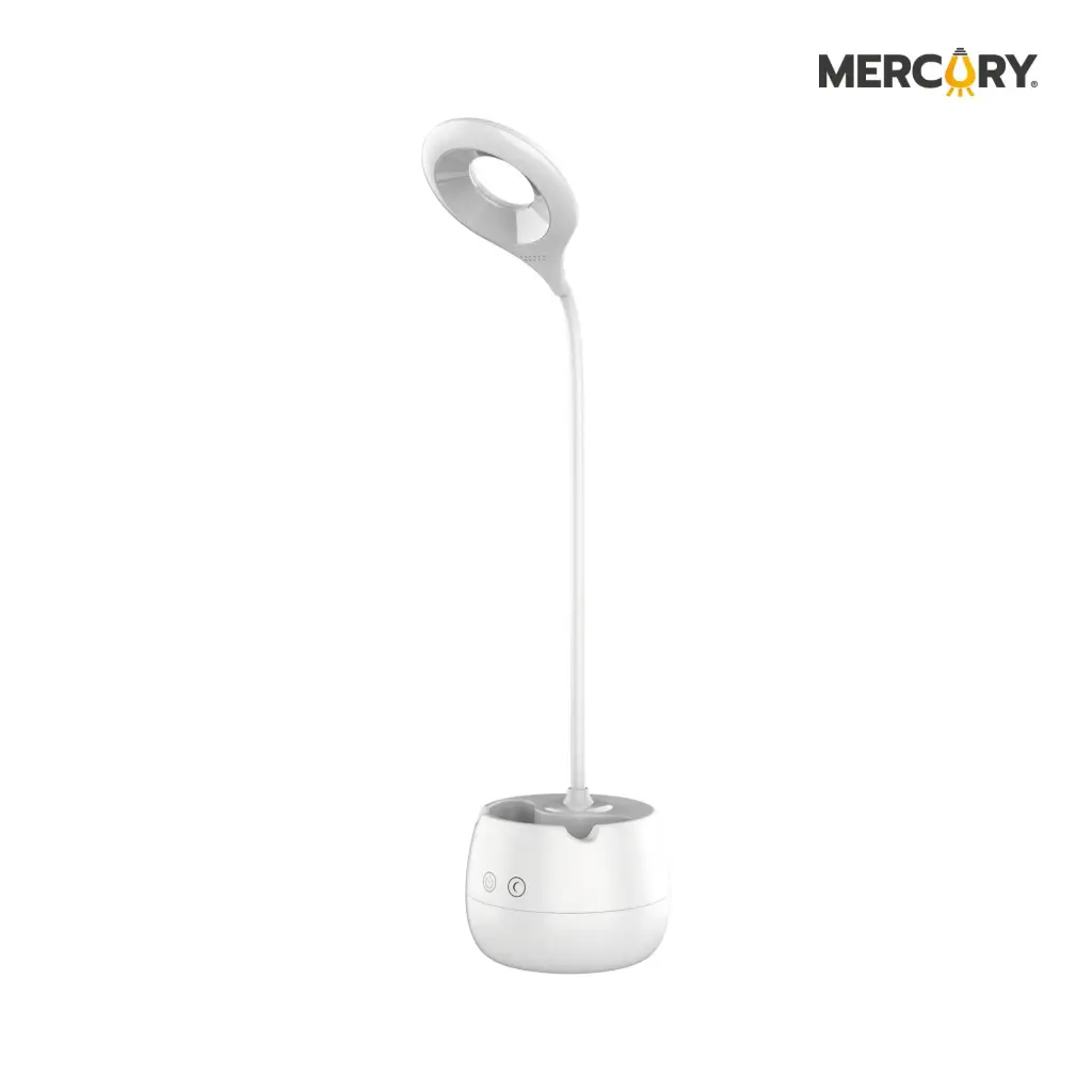 Lampara Led Mesa Portaesfero Flexible 4w 4000k Recargable Mod-03 Mercury