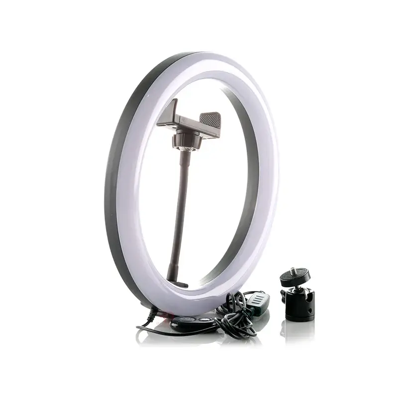 Aro De Luz 8w 26cm 3colores C-Bluetooth Mercury