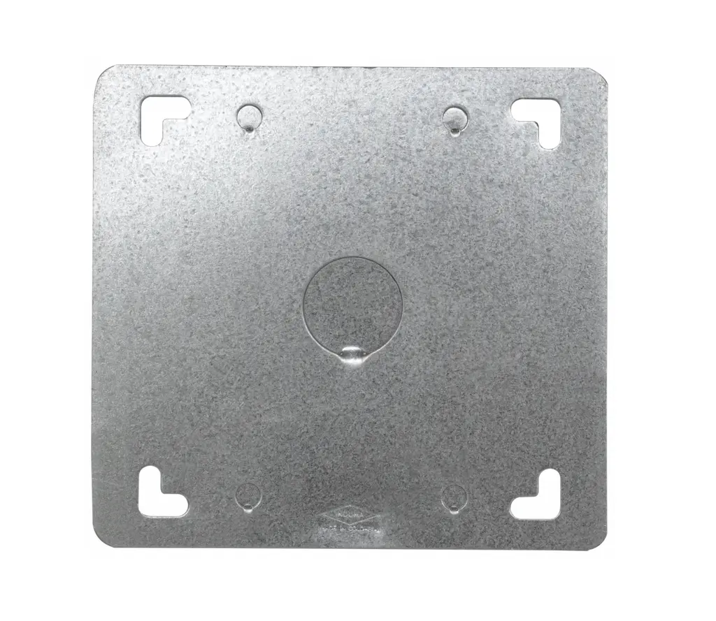 Tapa Electrica 4x4 Ciega Galvanizada C.24 Induma x 25 Und