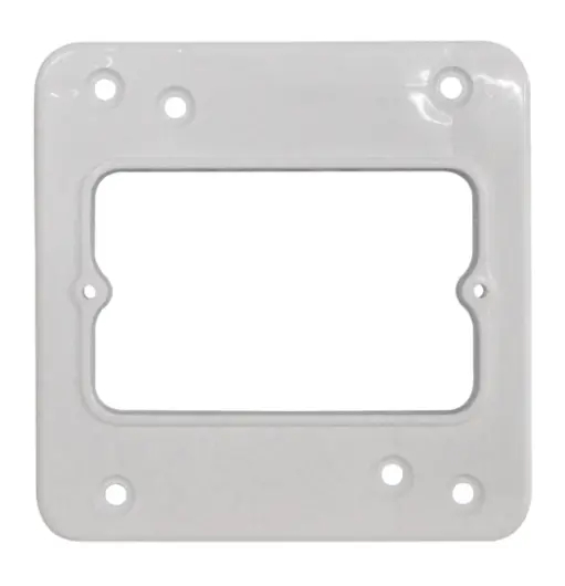 Tapa Plastica Suplemento 4x2 Blanca ST Termoencogido Induma 