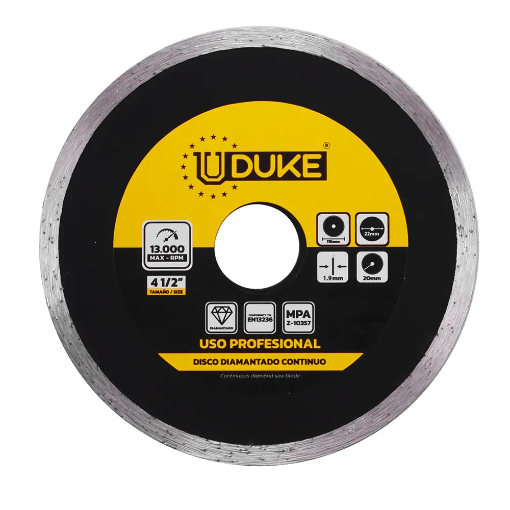 Disco Diamantado Continuo Uduke