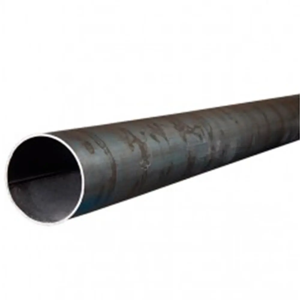 Tubo Metal Redondo Cerramiento 1.1/2” 2.3mm Negro x 6 Mts