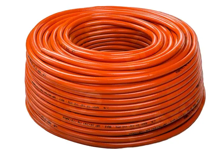 Manguera Aire Compresor Naranja 1/4 x 100 Mts