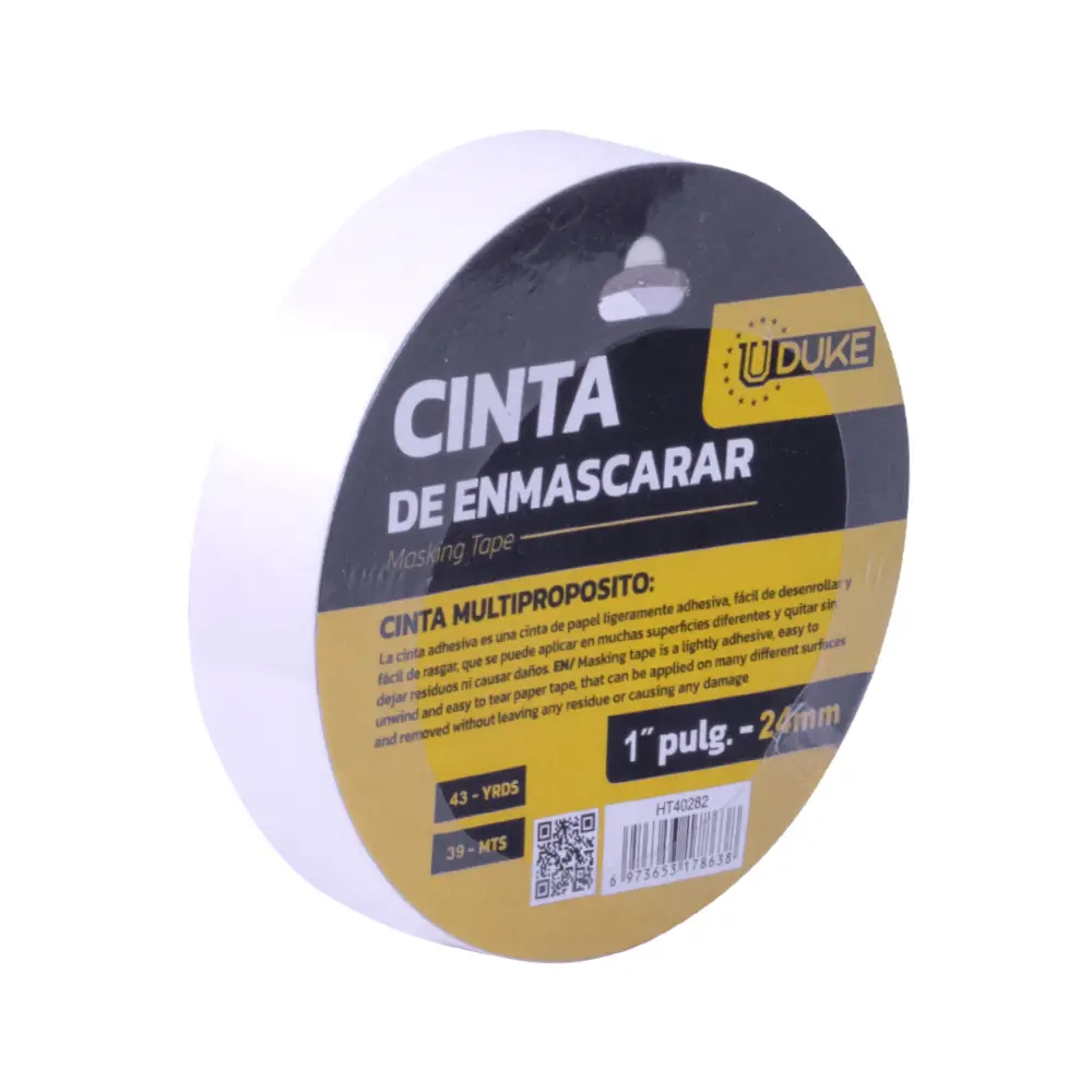 Cinta Enmascarar Domestica Uduke x 39 Mts