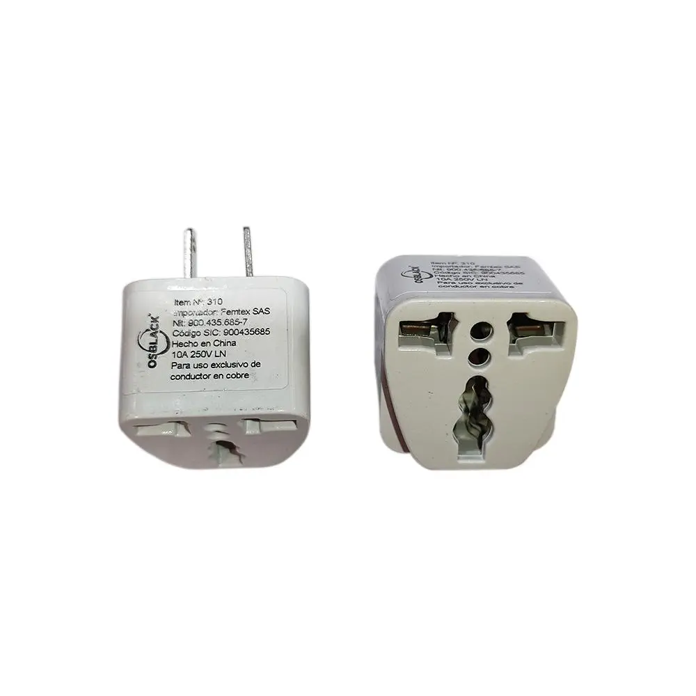 Convertidor Polo Tierra 3 a 2 R-P Europeo Uduke
