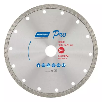 Disco Diamantado Turbo Norton Pro