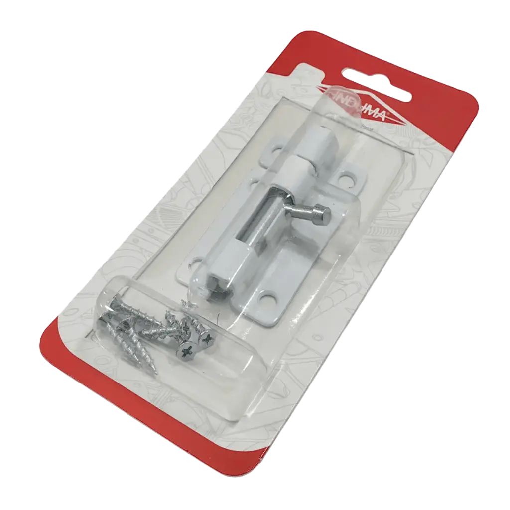 Pasador Cuadrado Blanco C.18 C.T. Blister 