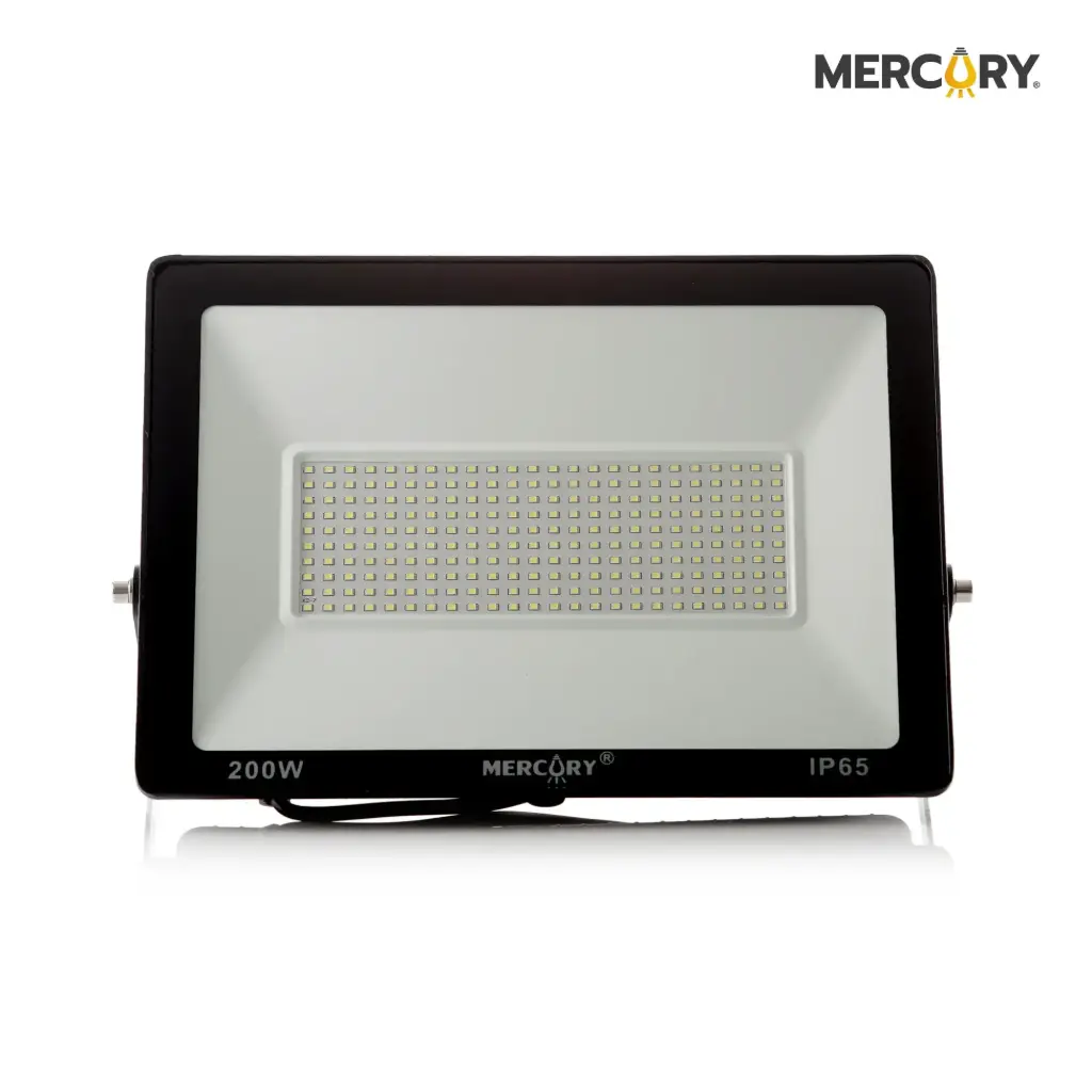 Reflector Led Tipo Tableta Con Sensor 200w 6500k Mercury