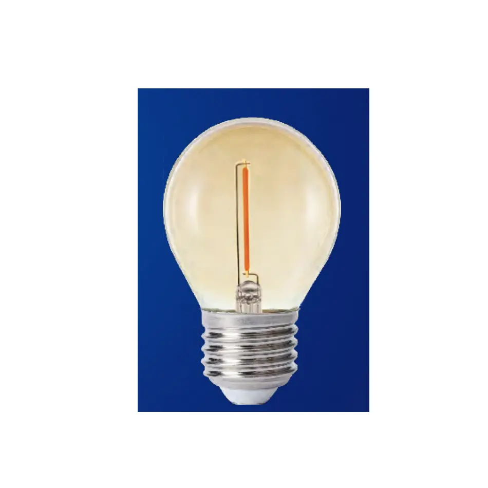 Bombillo Led Filamento G45 1w Titanium