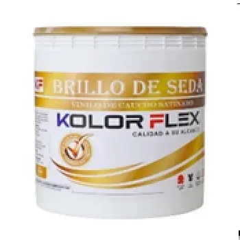 Pintura Acrilica Brillo De Seda Kolor Flex Blanco Cuñete