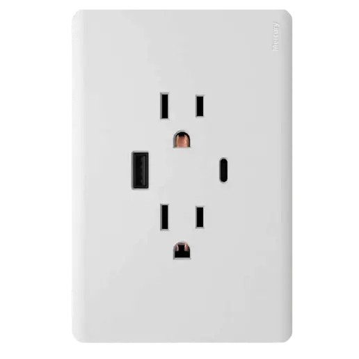 Switch 10A 127/250v Infinity White Mercury